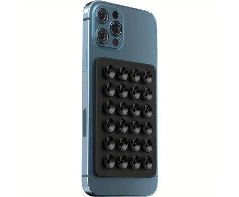 3M Silicone Phone Case Mount Pad Suction Cup Hands Free Holder Adhesive - Black