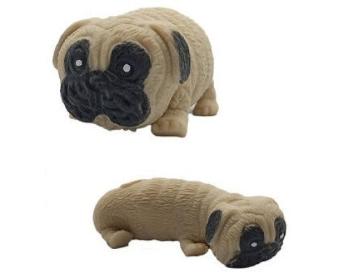 Stretch Pug Fidget Anti Stress Sensory Squishy Dog Puppy Autism Anxiety ADHD