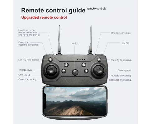 Remote Controlled Drone with HD Camera & GPS Quadcopter